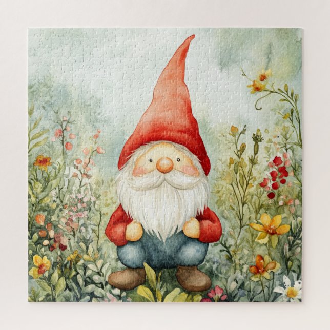 Garden Gnome Jigsaw Puzzle (Vertical)