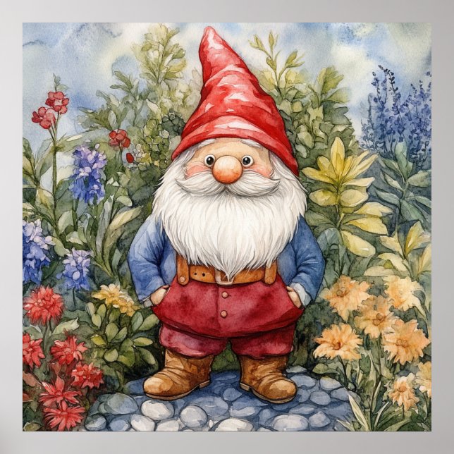 Garden Gnome Poster (Front)