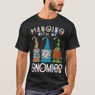 Garden Gnome Pyjamas Christmas Hanging With My Gno T-Shirt
