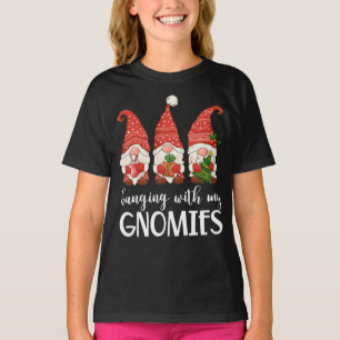 Garden Gnome Pyjamas Christmas - Hanging With My T-Shirt