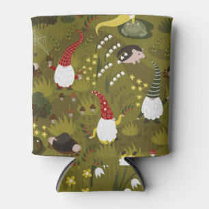 Garden Gnomes: Humourous Flora Fauna. Can Cooler
