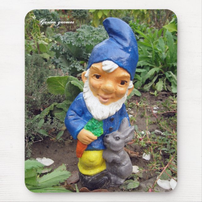 Garden gnomes mouse pad (Front)