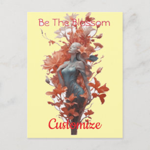 Garden Goddess Blossom Thunder_Cove Postcard