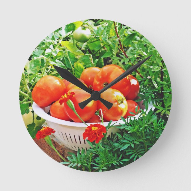 Garden Goodies Round Clock (Front)