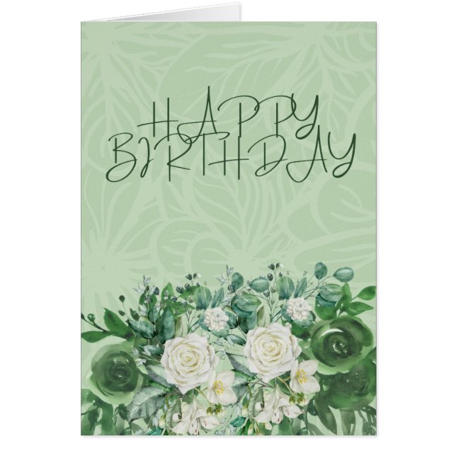 Garden Green Blooms (Front)