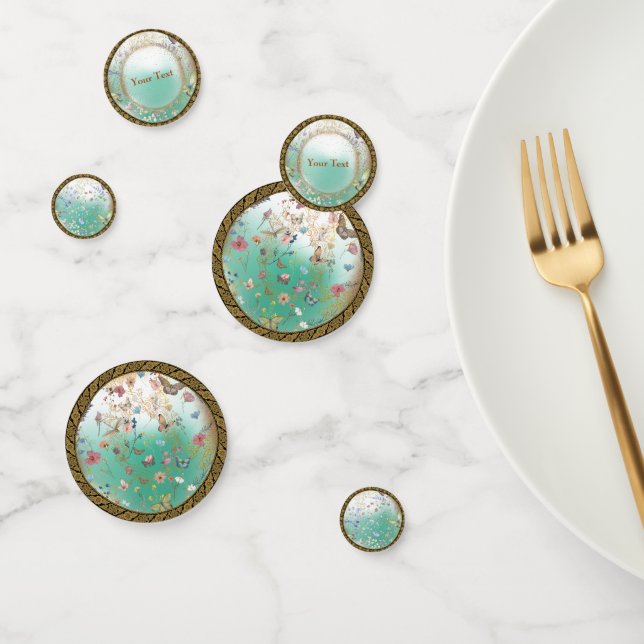 Garden Green Butterfly Confetti (Group)