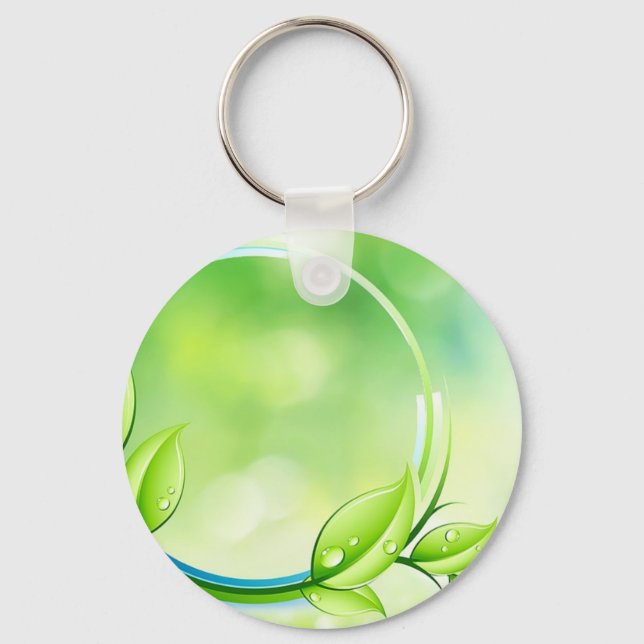 Garden Green Key Ring (Front)