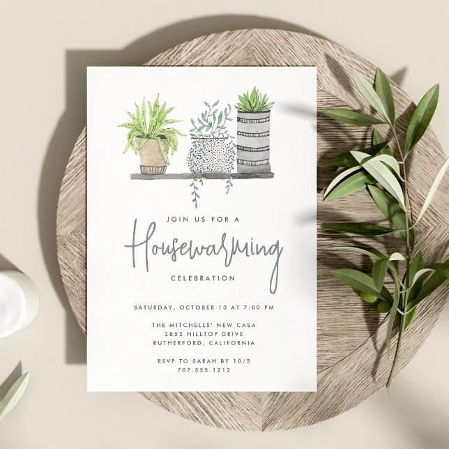 Garden Grown | Housewarming Party Invitation (Creator Uploaded)