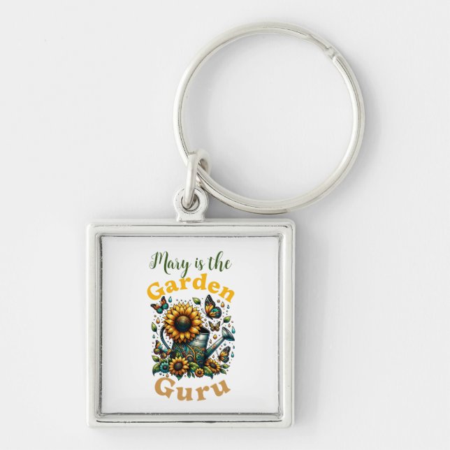Garden Guru Keychain (Front)