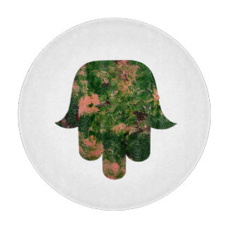 Garden Hamsa Balloon Painting Studio Art  Cutting Board