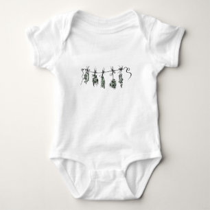 Garden Herbs Baby Bodysuit