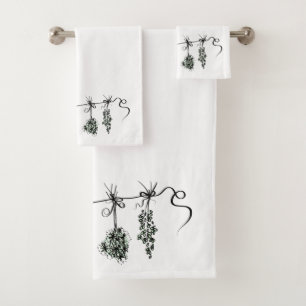 Garden Herbs Bath Towel Set
