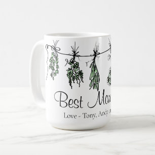 Garden Herbs Best Mom Ever Coffee Mug