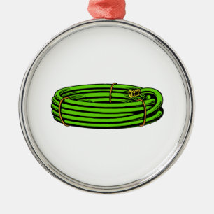 Garden Hose Metal Tree Decoration