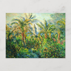 Garden in Bordighera, Impression of Morning Postcard