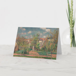 Garden in Full Sunlight, Camille PIssarro, 1876 Card