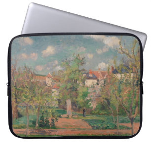 Garden in Full Sunlight, Camille PIssarro, 1876 Laptop Sleeve