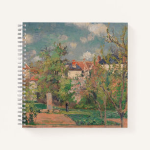 Garden in Full Sunlight, Camille PIssarro, 1876 Notebook