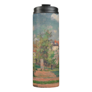 Garden in Full Sunlight, Camille PIssarro, 1876 Thermal Tumbler