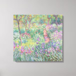 Garden in Giverny by Claude Monet Canvas Print<br><div class="desc">Claude Monet - Garden in Giverny. Beautiful impressionism painting of a garden in Giverny by Claude Monet.</div>