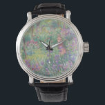 Garden in Giverny by Claude Monet Watch<br><div class="desc">Claude Monet - Garden in Giverny. Beautiful impressionism painting of a garden in Giverny by Claude Monet.</div>