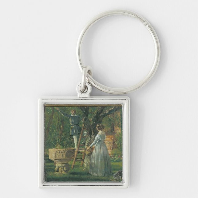 Garden in Ringsted with a Ancient Baptismal Key Ring (Front)