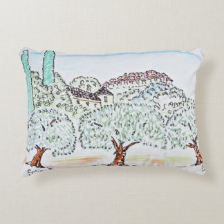 Garden in Speracedes, Cabris | South of France Decorative Cushion