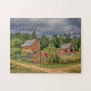 Garden in the Adirondacks Jigsaw Puzzle
