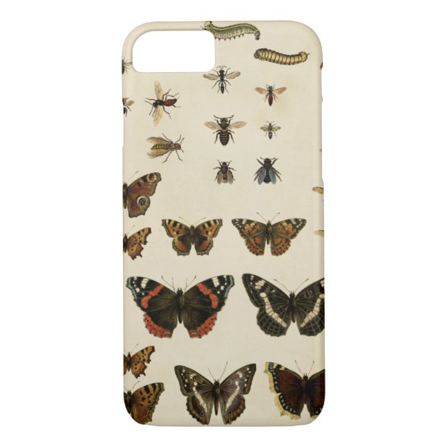 Garden Insects by Vision Studio Case-Mate iPhone Case (Back)