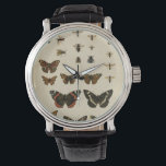 Garden Insects by Vision Studio Watch<br><div class="desc">This Vision Studio piece is an entomologists dream! Garden insects are drawn on a cream background, shown in achingly beautiful detail. If you love insects this is the print for you!</div>