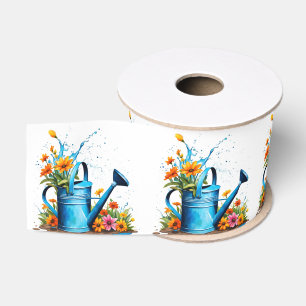Garden inspiration grosgrain ribbon