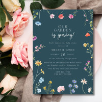 Garden is Growing Wildflower Baby Shower