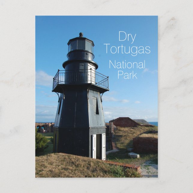 Garden Key Light, Dry Tortugas National Park Postcard (Front)