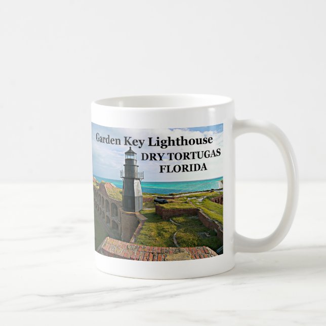 Garden Key Lighthouse, Dry Tortugas, Florida Mug (Right)
