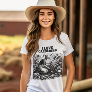 Garden Lady's Flowers T-Shirt