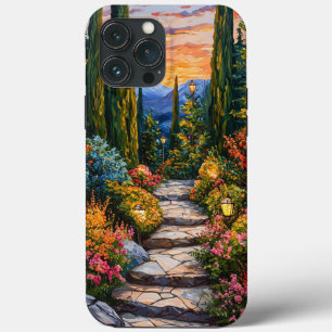 Garden landscape iPhone 13 pro max case