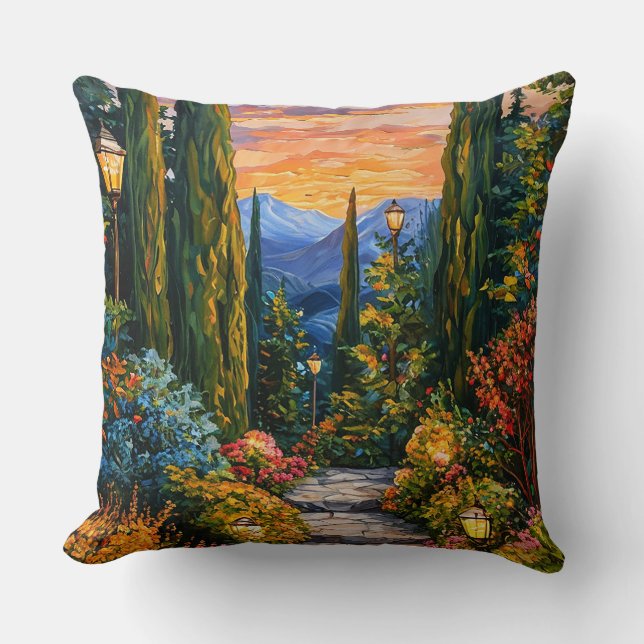 Garden landscape cushion (Front)