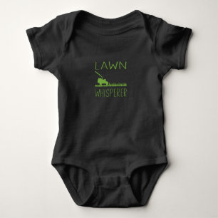 Garden Lawn Mower Baby Bodysuit