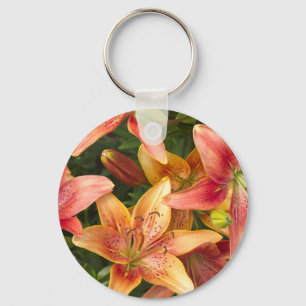 Garden Lilies Key Ring