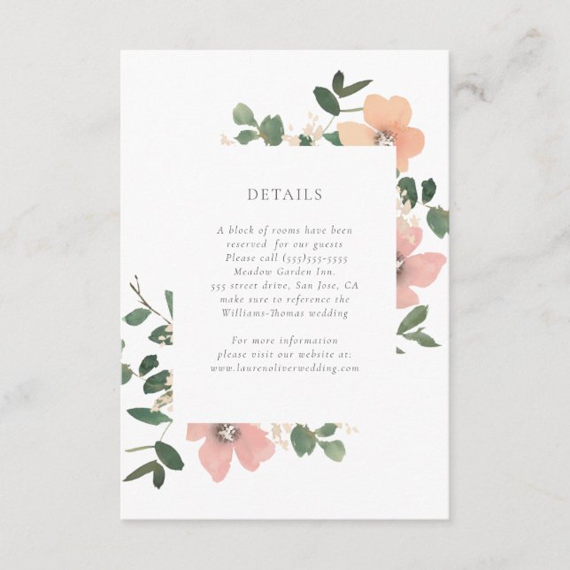 Garden Love Details Card (Front)