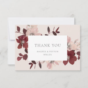 Garden Love Flat Thank You Card