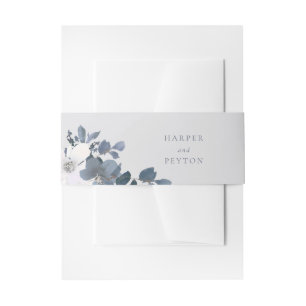 Garden Love Invitation Belly Band