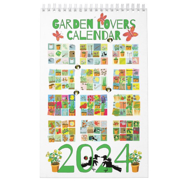Garden Lovers Calendar 2024 (Cover)