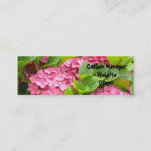 Garden Manager Mini Business Card