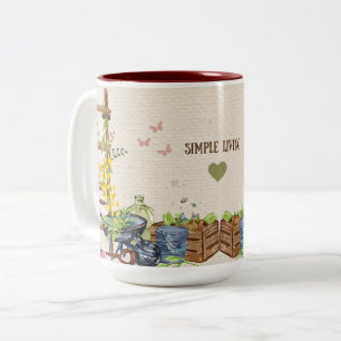 Garden Mug (Red)