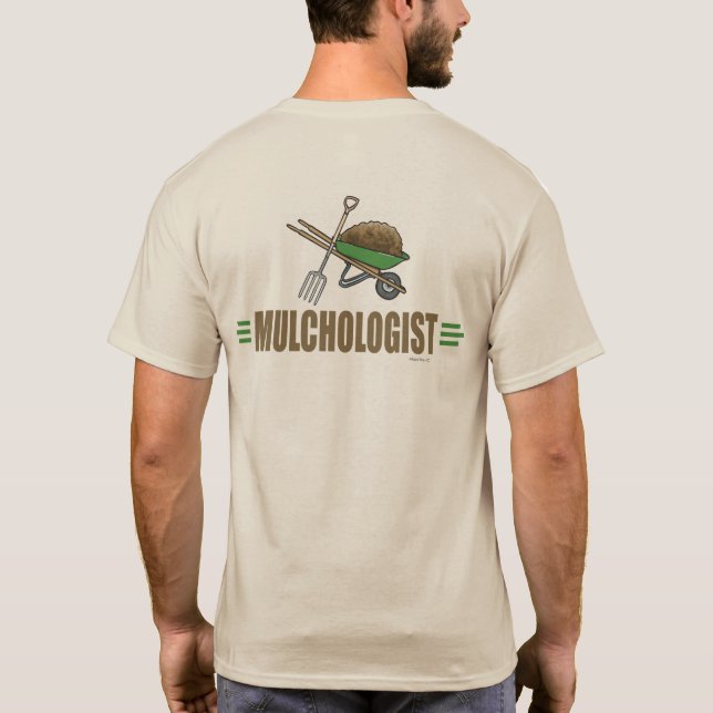 Garden Mulching T-Shirt (Back)