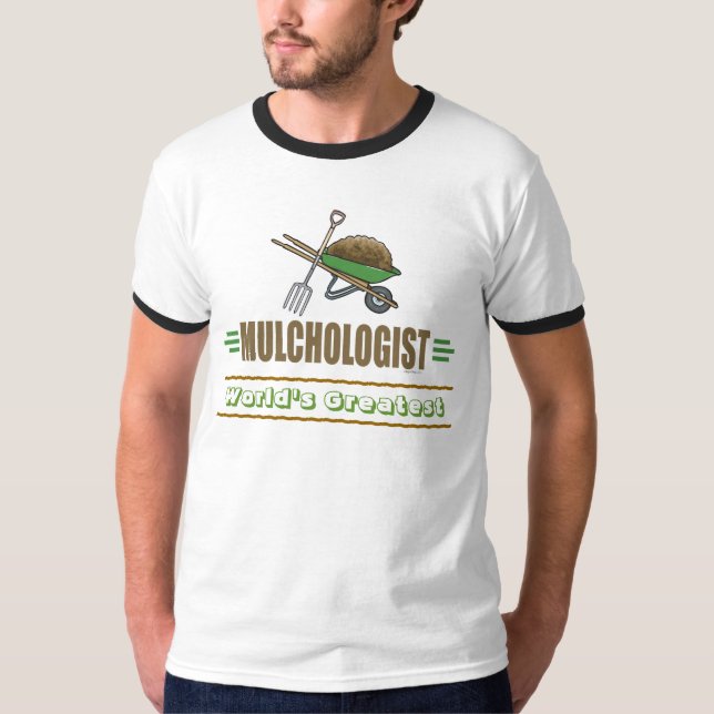 Garden Mulching T-Shirt (Front)