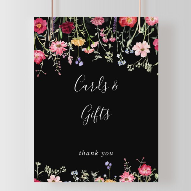 Garden Multicolor Wildflower Cards and Gifts Sign (Creator Uploaded)