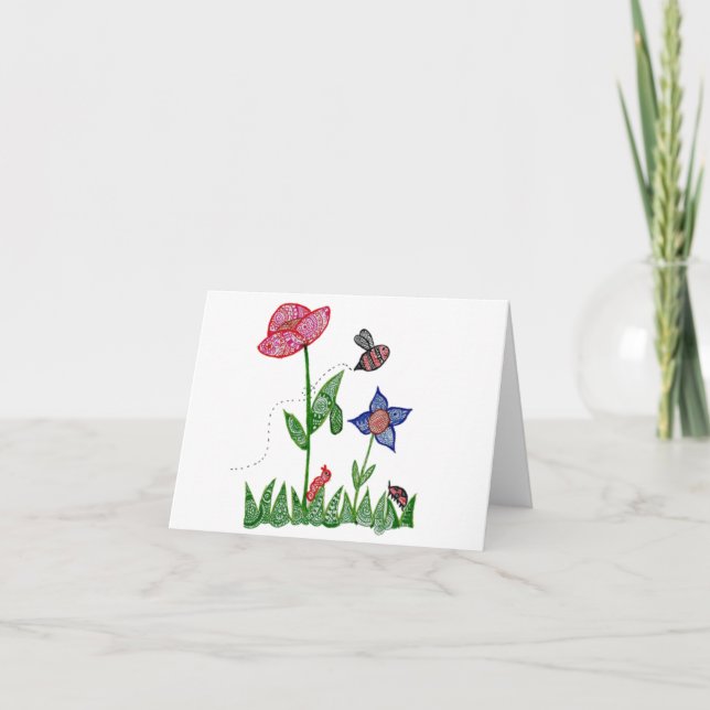 Garden Notecard (Front)