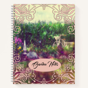 Garden Notes Spiral Notebook